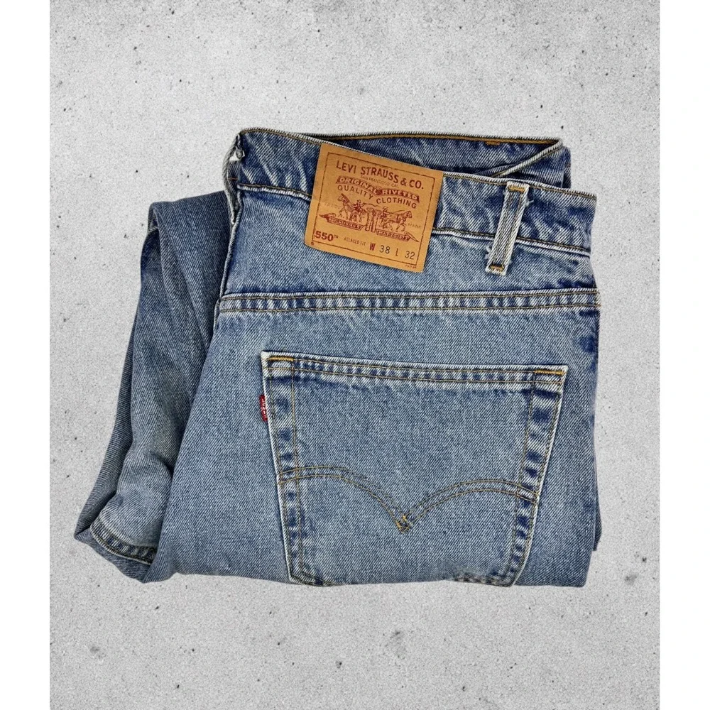80's 90's 00's Levis Jeans Bundle Various Sizes Blue White Excellent Vintage Mix